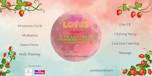 Women's Sagittarius Full Moon Dance Party
