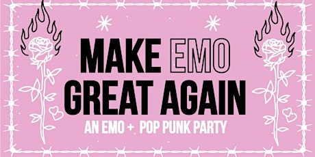 Imagen principal de Make Emo Great Again - An emo and pop punk party -  JUNE