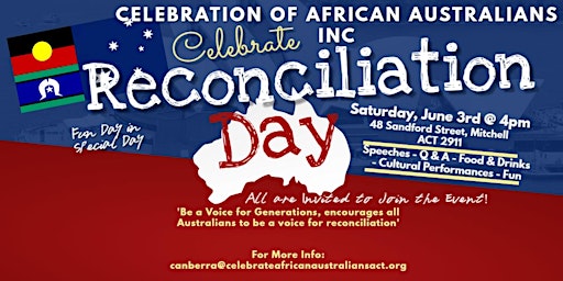 RECONCILIATION DAY  EVENT -  BE A VOICE primary image