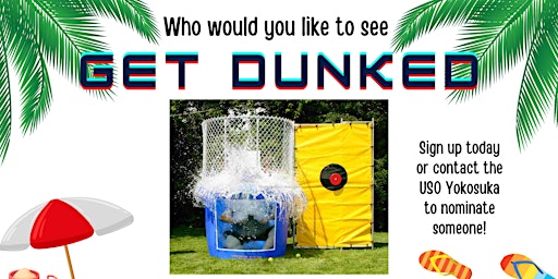Dunk Tank Sign ups primary image