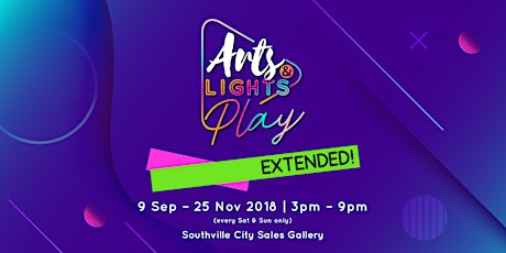 Arts & Lights - PLAY @ Southville City (Extended till November) primary image