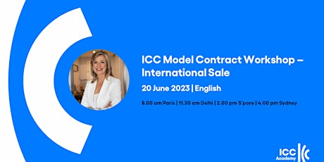 ICC Model Contract  Online Workshop - International Sale