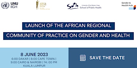 Launch of the African Regional Community of Practice on Gender and Health