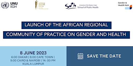 Launch of the African Regional Community of Practice on Gender and Health primary image