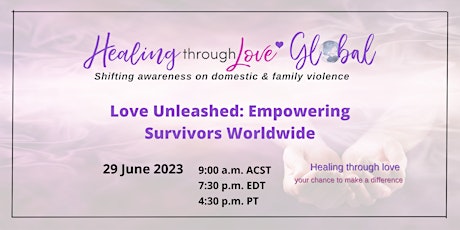 Healing Through Love Online Event