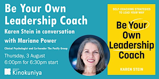 Imagen principal de Be Your Own Leadership Coach - An Evening with Karen Stein