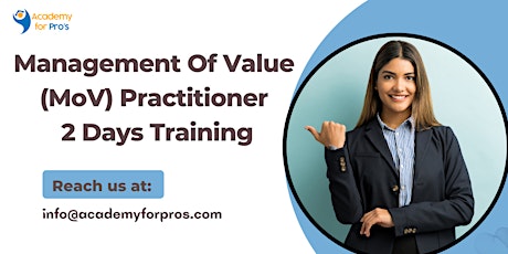 Management Of Value (MoV) Practitioner 2 Days Training in Hartford, CT
