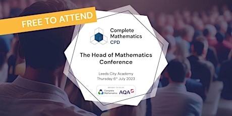 Hauptbild für Head of Mathematics Conference 2023