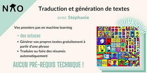 Imagem principal de Vos premiers pas en machine learning : traduction et génération de textes