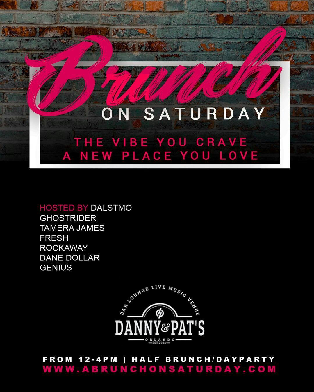 Brunch on Saturday - The Daytime Brunch Party - New Location