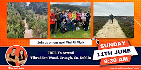 FREE WellFit Walk - Tibradden Wood, Cruagh, Co. Dublin