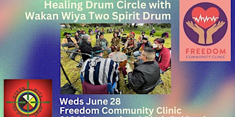 Wakan Wiya Healing Drum Circle (Weds June 28)