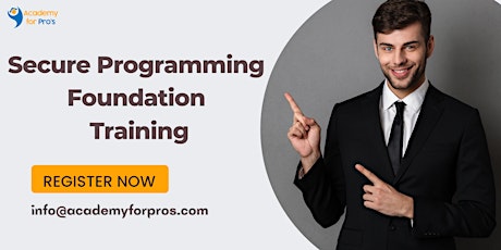 Secure Programming Foundation 2 Days Training in Morristown, NJ