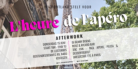 Primaire afbeelding van L'heure de l'apéro - Afterwork door JCI Houtland