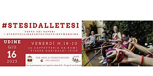 Immagine principale di STESI DALLE TESI: Festa dei Saperi a Udine 