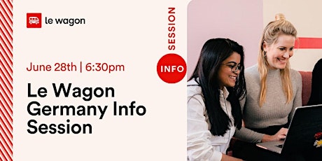 Le Wagon Germany Info Session: Discover our Bootcamps