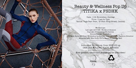 Beauty & Wellness Pop Up: TITIKA x FSDHK primary image