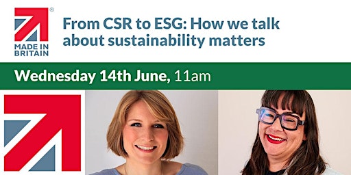 From CSR to ESG – how we talk about sustainability matters primary image