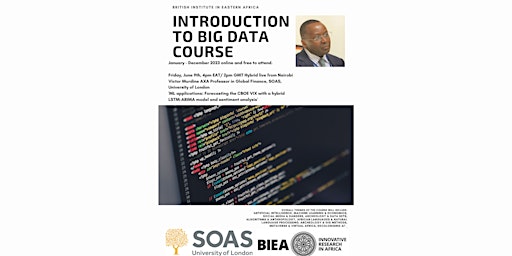 BIEA Introduction to BigData Course  Hybrid Session