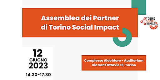 Image principale de Assemblea dei Partner di Torino Social Impact