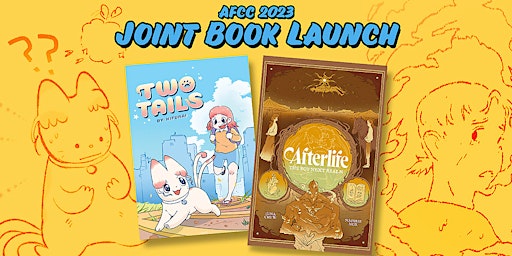 Joint Book Launch for Two Tails and Afterlife: The Boy Next Realm primary image