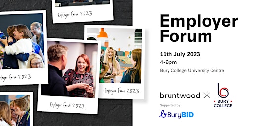 Bury College and Bruntwood Employer Forum primary image