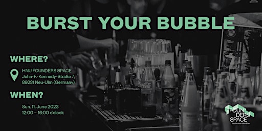 Burst your Bubble