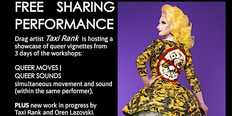 Queer Moves | Queer Sounds - Free Sharing Performance