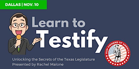 Learn to Testify: Dallas, TX primary image