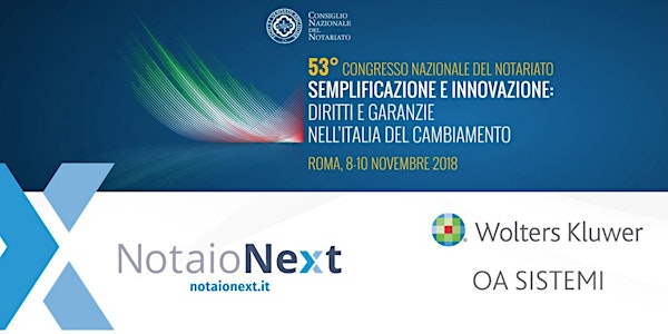 NotaioNext @CNN 2018 | Live demo al 53° Congresso nazionale del Notariato di Roma
