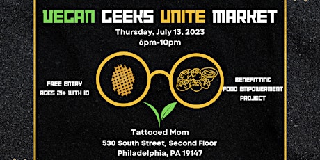 Vegan Geeks Unite Market