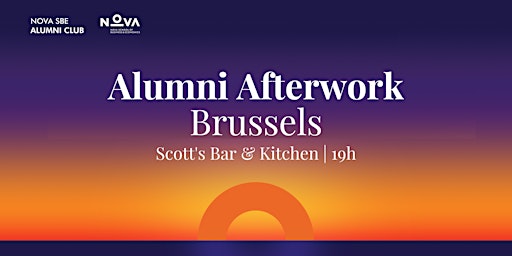 Imagen principal de Nova SBE Alumni Afterwork in Brussels