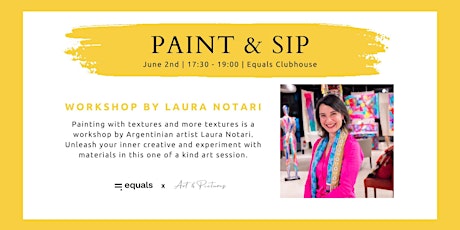 Paint and Sip with Laura Notari