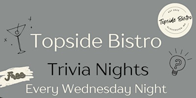 Immagine principale di Trivia Night at Topside Bistro 