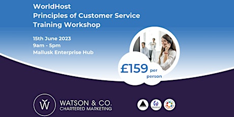 WorldHost Principles of Customer Service Training Workshop primary image