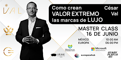 Imagen principal de Como crean VALOR EXTREMO las marcas de LUJO con Cesar Val