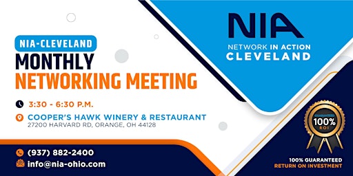 Imagen principal de Network In Action - CLEVELAND: Monthly Networking Meeting
