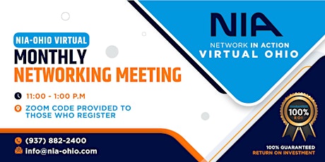Network In Action - OHIO VIRTUAL: Monthly Networking Meeting