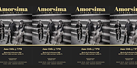 Amorsima Trio at Blackerby Performance Hall
