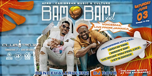 BAM BAM XXL - VOICEMAIL LIVE FROM JAMAICA primary image
