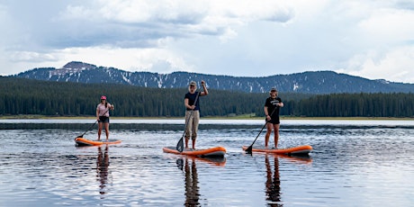 Paddle Board Float at Pearl Lake