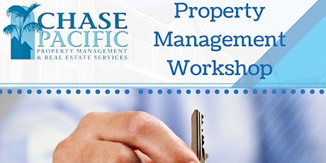 Chase Pacific-Property Management Workshop-Renovation & Legislation primary image