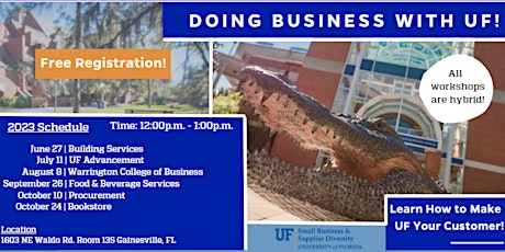 Doing Business with UF!
