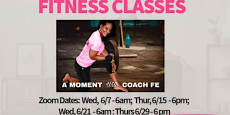 Online Zoom Fitness Classes