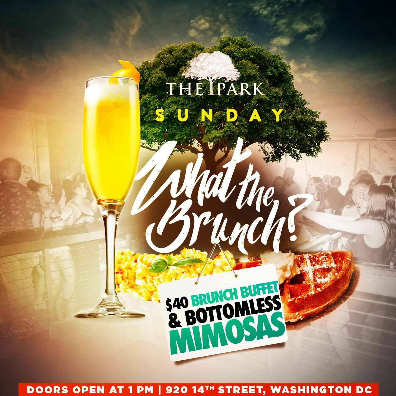 What The Brunch Sundays At The Park At 14th || Full Buffet & Unlimited Mimosas