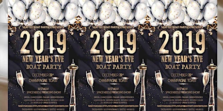 New Years Eve 2019 Boat Party primary image