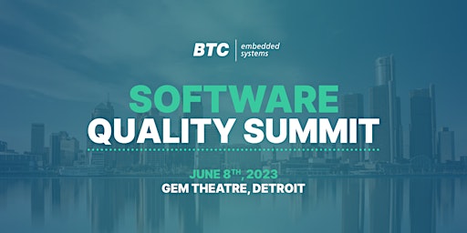 BTC Software Quality Summit primary image