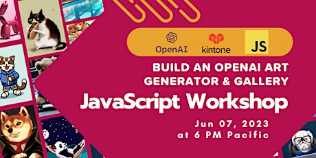 JavaScript Workshop - Use OpenAI Art Generator API
