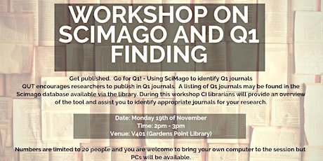 Get published.  Go for Q1! - Using Scimago to identify Q1 journal primary image