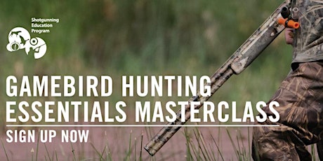 Gamebird Hunting Essentials Masterclass November 2018 - Beginner/Novice - Eagle Park Range - Little River primary image